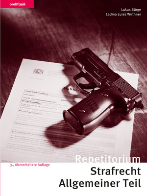 cover image of Repetitorium Strafrecht Allgemeiner Teil